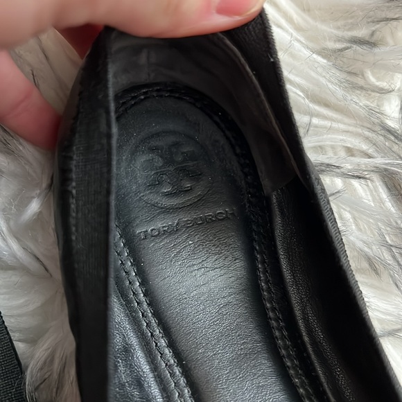 Tory Burch ballet flats 7 1/2 black - Picture 5 of 12